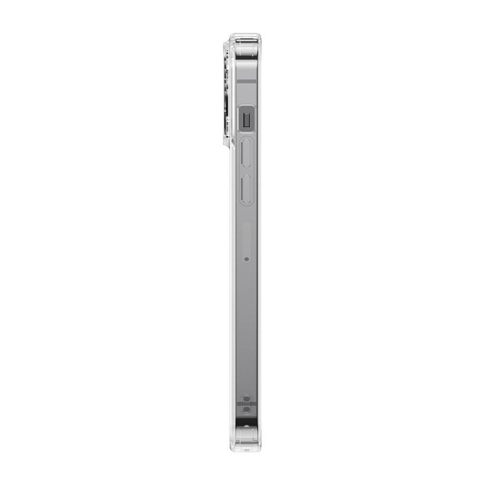 Etui Baseus Frosted Glass Case pokrowiec do iPhone 13 Pro Max sztywna obudowa z żelową ramką przezroczysty (ARWS000802)