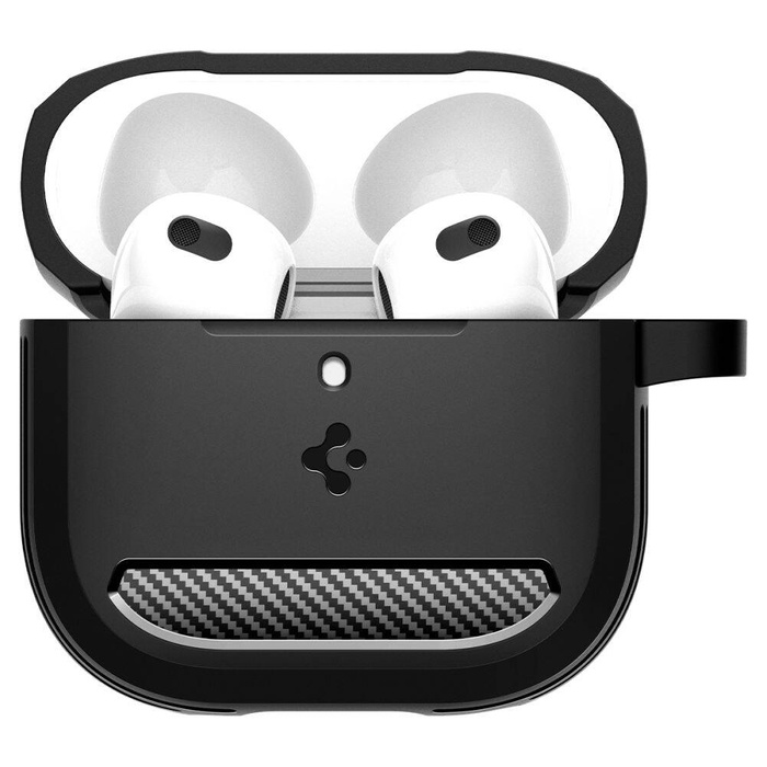 ETUI SPIGEN RUGGED ARMOR APPLE AIRPODS 4 MATTE BLACK