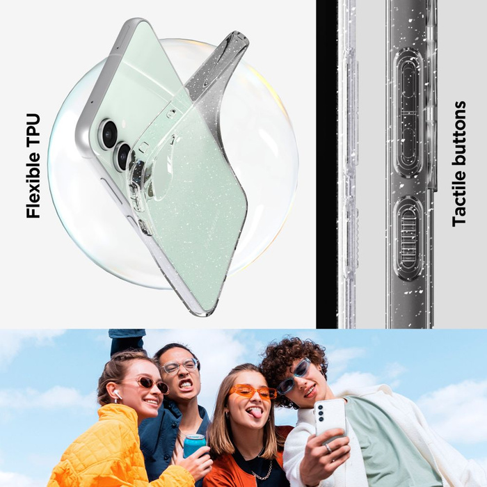Etui Spigen Liquid Crystal Galaxy S23 FE Glitter Crystal Case