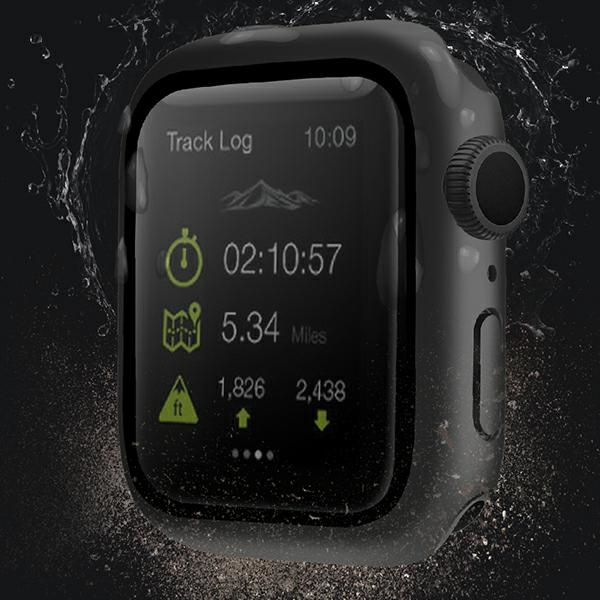 Etui UNIQ Nautic Apple Watch Series 7/8 45mm czarny/black Case