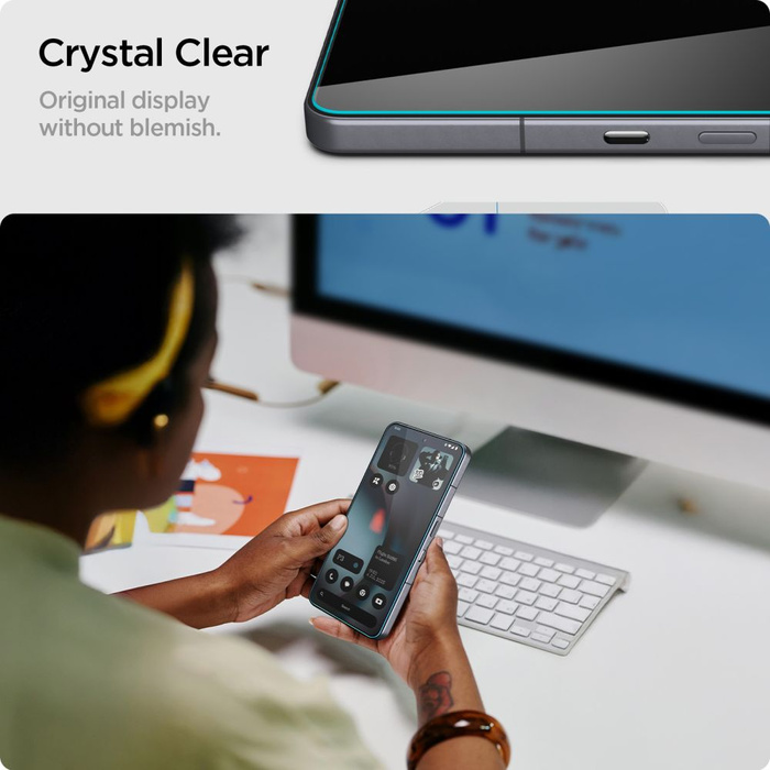 SZKŁO HARTOWANE SPIGEN NOTHING PHONE 3 GLAS.TR SLIM 2-PACK CLEAR