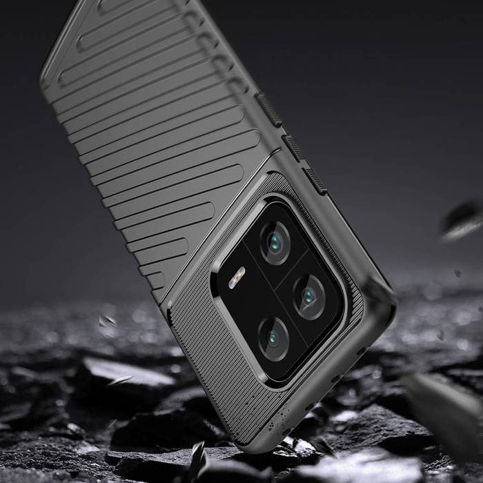 Etui Thunder Case etui do Xiaomi 13 Pro silikonowy pancerny pokrowiec czarne Case