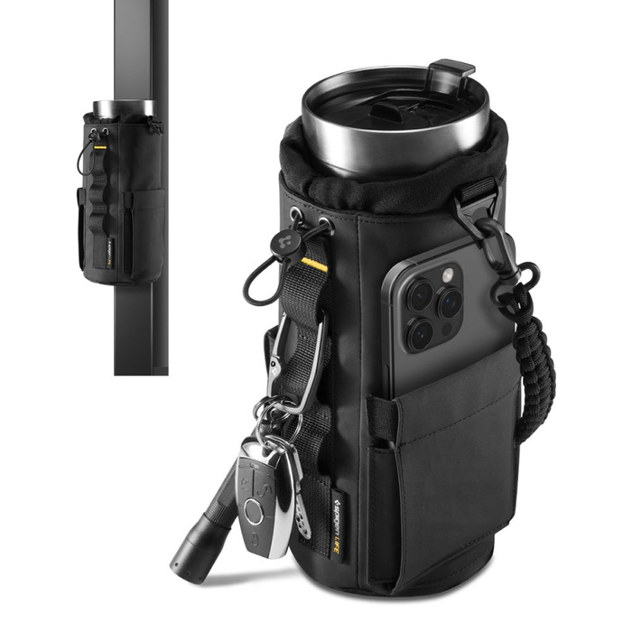 POKROWIEC NA BUTELKĘ SPIGEN LF500 TUMBLER BAG CZARNY