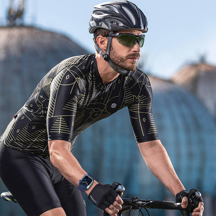 Pasek Strap Triple Protection pasek Apple Watch Ultra, SE, 8, 7, 6, 5, 4, 3, 2, 1 (49, 45, 44, 42  mm) opaska bransoleta biały