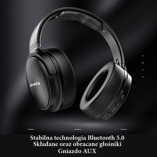 Słuchawki AWEI Bluetooth A780BL Czarny