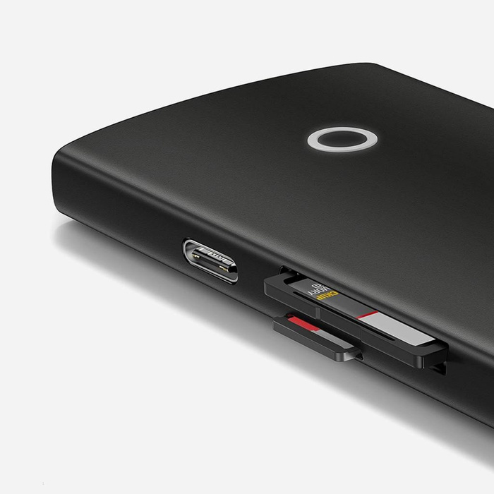 Baseus Lite Series 6-Port Type-C HUB Docking Station (Type-C to HDMI+USB3.0*2+PD+SD/TF) Black