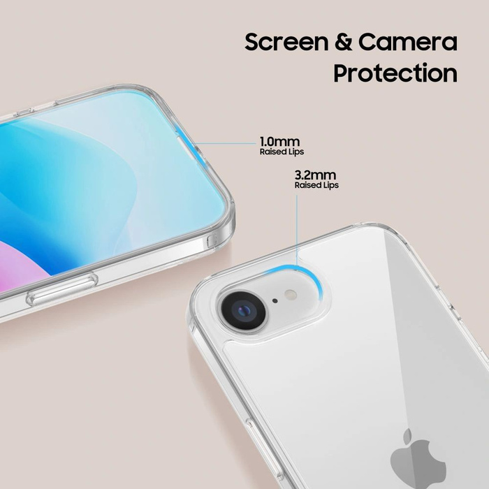 Etui TECH-PROTECT FLEXAIR HYBRID NOTHING PHONE 3A CLEAR