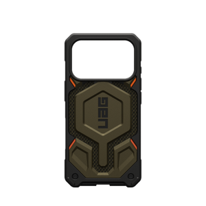 UAG Monarch Pro - etui do iPhone 17 Pro kompatybilne z MagSafe (kevlar element green)