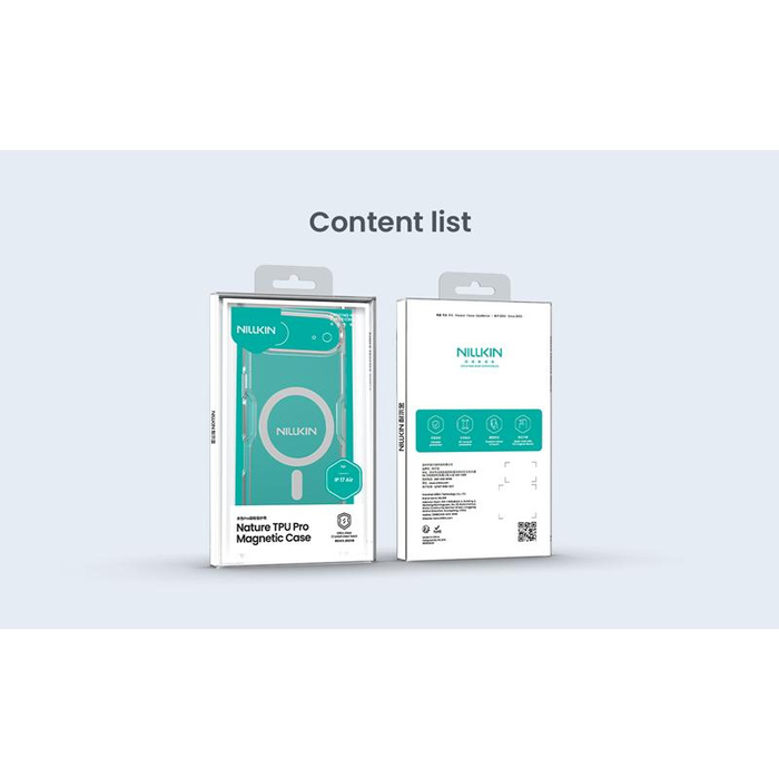 NILLKIN NATURE PRO MAGNETIC IPHONE 17 AIR CLEAR / PRZEŹROCZYSTY