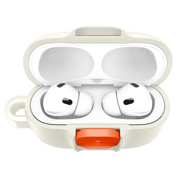 ETUI SPIGEN APPLE AIRPODS PRO 3 NANO POP ORANGE BEIGE