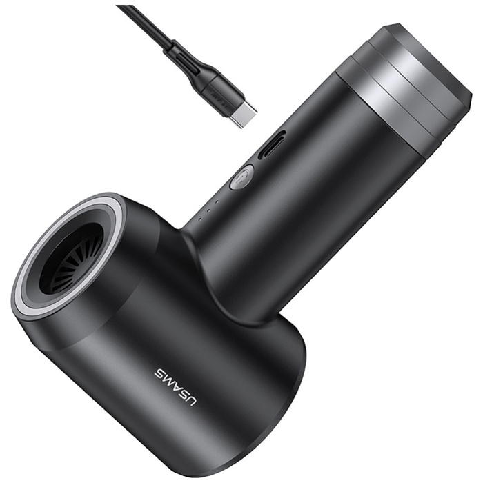 USAMS Odkurzacz samochodowy 6w1 XJ series czarny/black ZB291XCQ01 (US-ZB291)