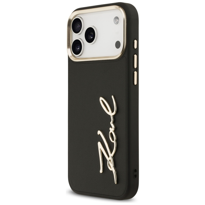 Etui Karl Lagerfeld Karl Script Logo do  iPhone 17 Pro Max czarny