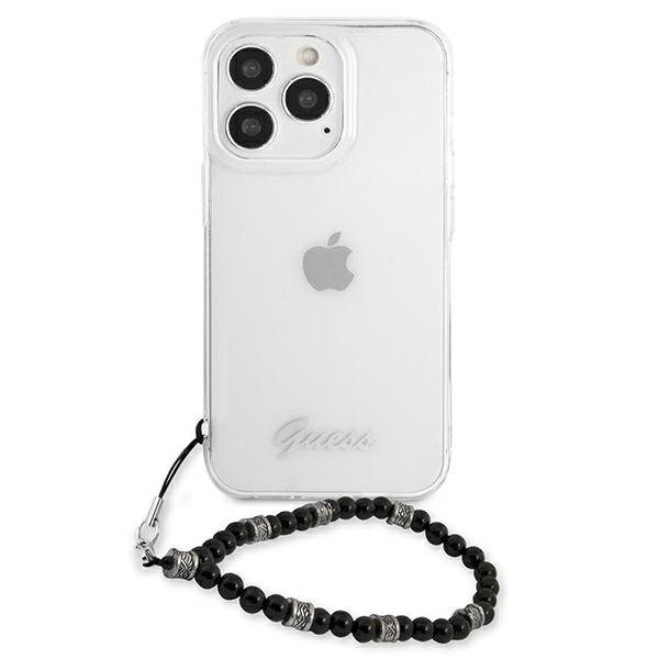 Etui GUESS Apple iPhone 13 Pro Max Black Pearl Bezbarwny Hardcase