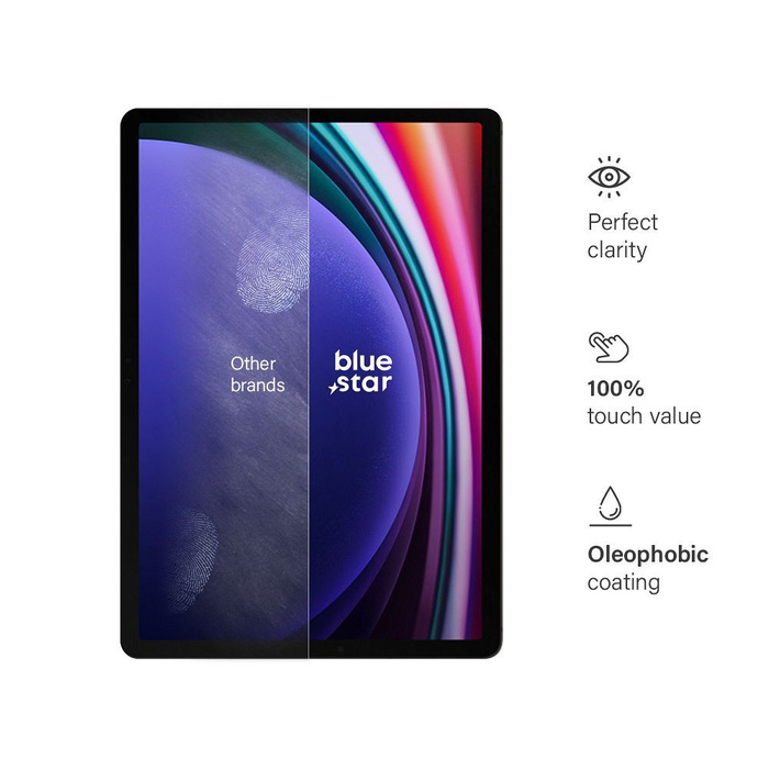 Szkło hartowane do Samsung Galaxy Tab S9+ 12.4" Blue Star