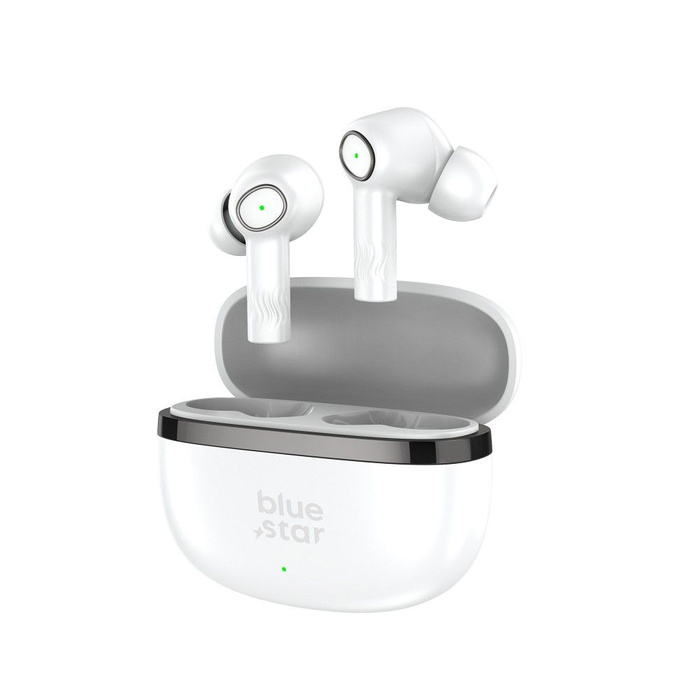 Słuchawki bezprzewodowe douszne Blue Star AC20C TWS ENC białe