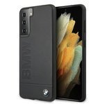 Etui BMW Samsung Galaxy S21 Plus Signature Logo Imprint BMHCS21MSLLNA Granatowy Hardcase