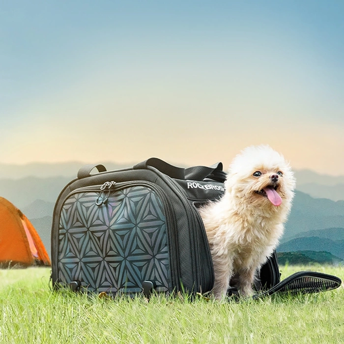 Torba rowerowa Rockbros 30140028001 transportowa dla kotów i psów - czarna