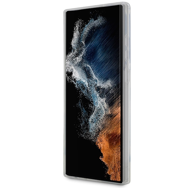 Etui Karl Lagerfeld Klhcs23lhnchtct S23 Ultra S918 Transparent Hardcase Ikonik Choupette Case