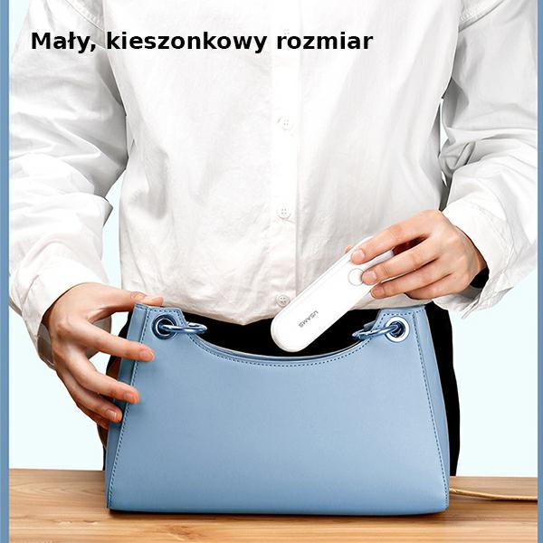 Lampa Do Dezynfekcji Toalety USAMS UV-C Ręczna Sterylizator Biały