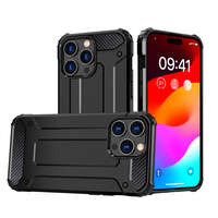 Etui Pancerne etui do iPhone 15 Pro Max Hybrid Armor - czarne Case