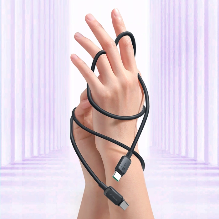 Kabel USB C - USB C 100W 1,2 m Joyroom S-CC100A14 – czarny