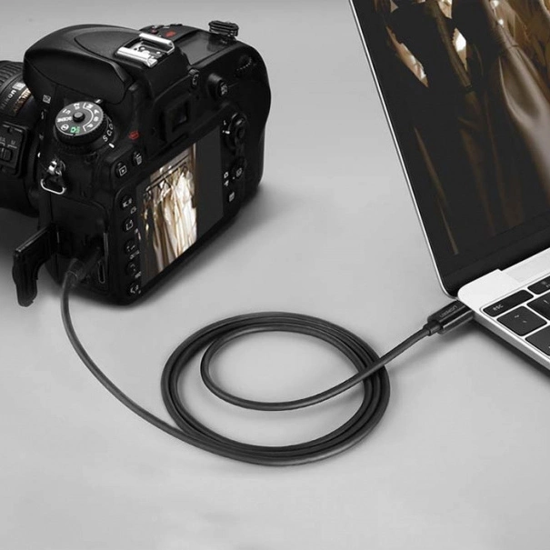 Kabel USB-C do Mini USB UGREEN US242, 1m (czarny)