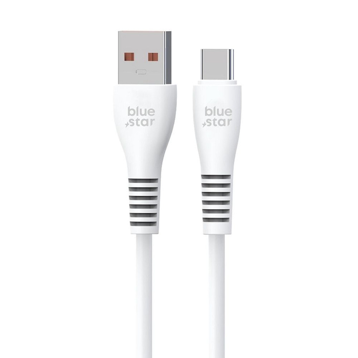 Kabel USB A do USB C Blue Star 2A 12W 1 m DC99C biały