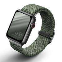 UNIQ pasek Aspen Apple Watch 40/38/41mm Braided zielony/cypress green