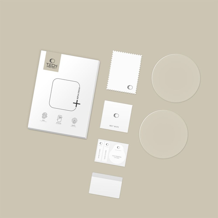 FOLIA HYDROŻELOWA TECH-PROTECT HYDRO FLEX+ 2-PACK GARMIN VENU 4 (41 MM) CLEAR