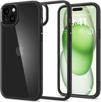 Etui Spigen Ultra Hybrid iPhone 15 Plus Matte Black Case