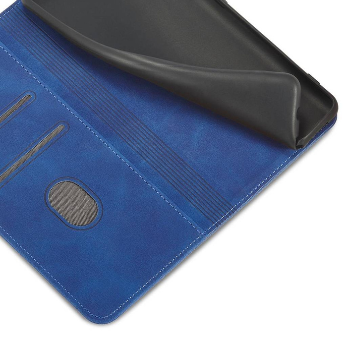 Magnet Fancy Case etui Samsung Galaxy S23+ pokrowiec z klapką portfel podstawka niebieskie