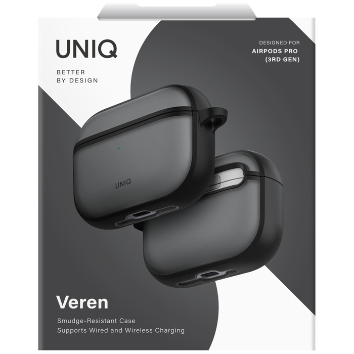 Etui UNIQ Veren do AirPods Pro 3 dymny