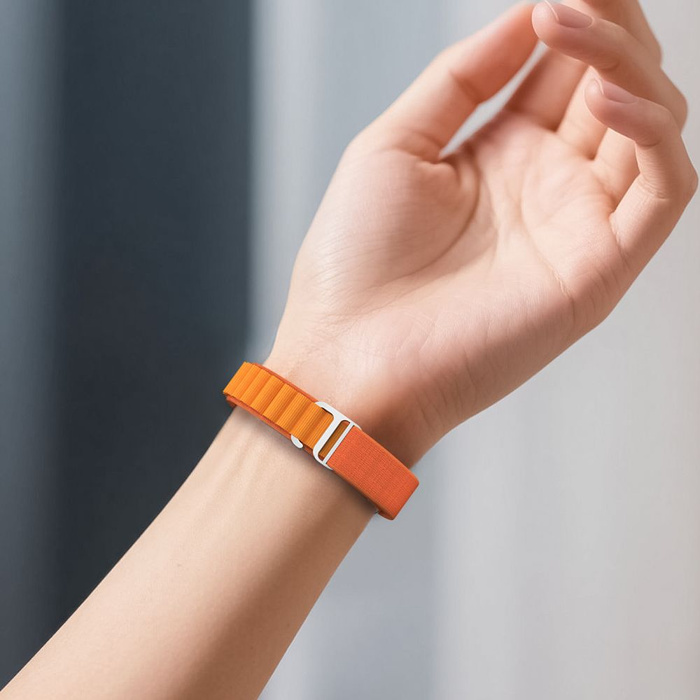PASEK TECH-PROTECT XIAOMI SMART BAND 8 / 9 / 10 / NFC NYLON PRO CZARNY