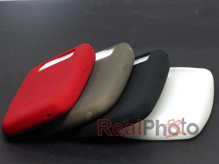 Etui Pokrowiec Futerał Sylikon BLACKBERRY 8900 8910 Zestaw 4 Pokrowców