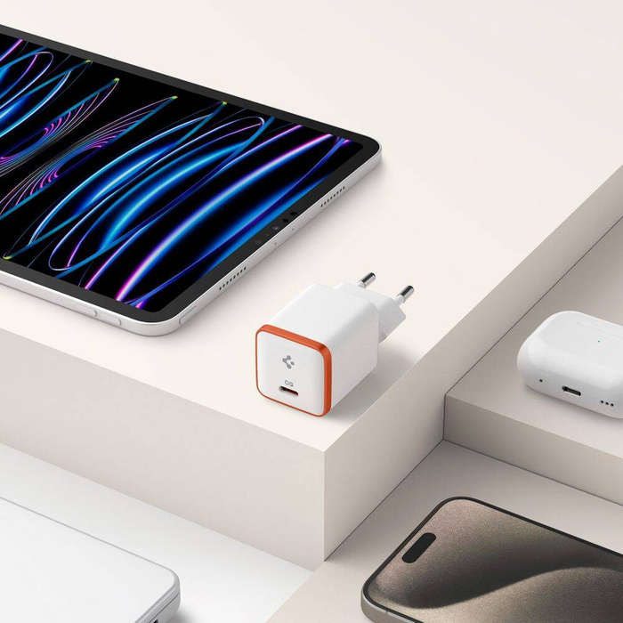 ŁADOWARKA SPIGEN EE301EU ARCSTATION ESSENTIAL CHARGER 30W WHITE