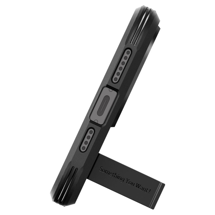 Etui Spigen Tough Armor Mag Magsafe iPhone 15 Pro Black Case
