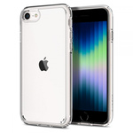 Etui SPIGEN iPhone SE 2022 2020 7 8 Ultra Hybrid Przezroczyste Clear Przezroczysty Case