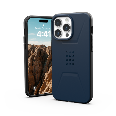 Etui UAG Civilian Magsafe - obudowa ochronna do iPhone 15 Pro Max kompatybilna z MagSafe (mallard) Case