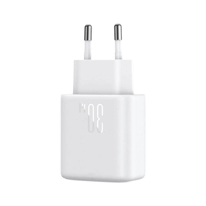 Ładowarka Joyroom JR-TCF24 sieciowa USB-C PD 30W QC SFC - biała + kabel USB-C 1m