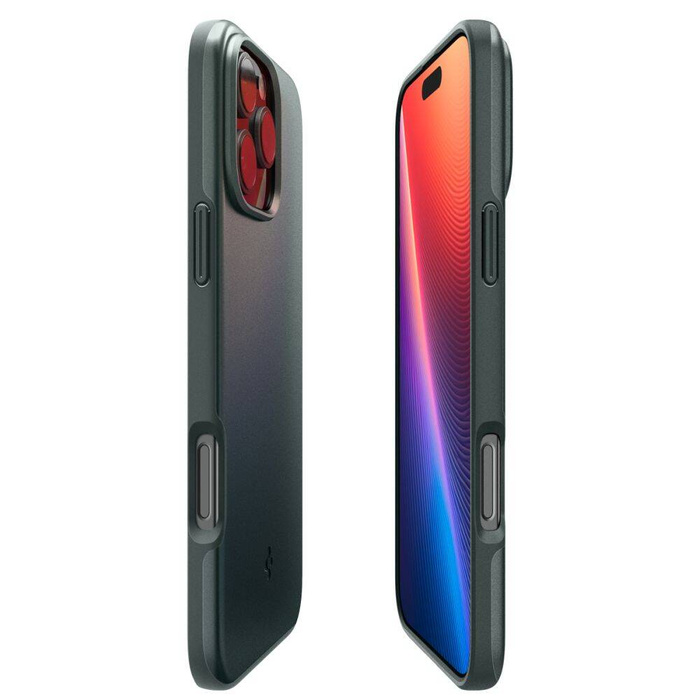 ETUI SPIGEN THIN FIT MAG MAGSAFE IPHONE 16 PRO MAX ABYSS GREEN