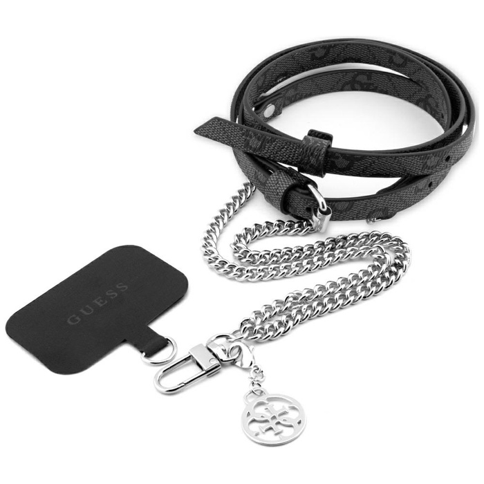 Guess GUOUC4MG4EK Universal CBDY strap czarny/black 4G Chain