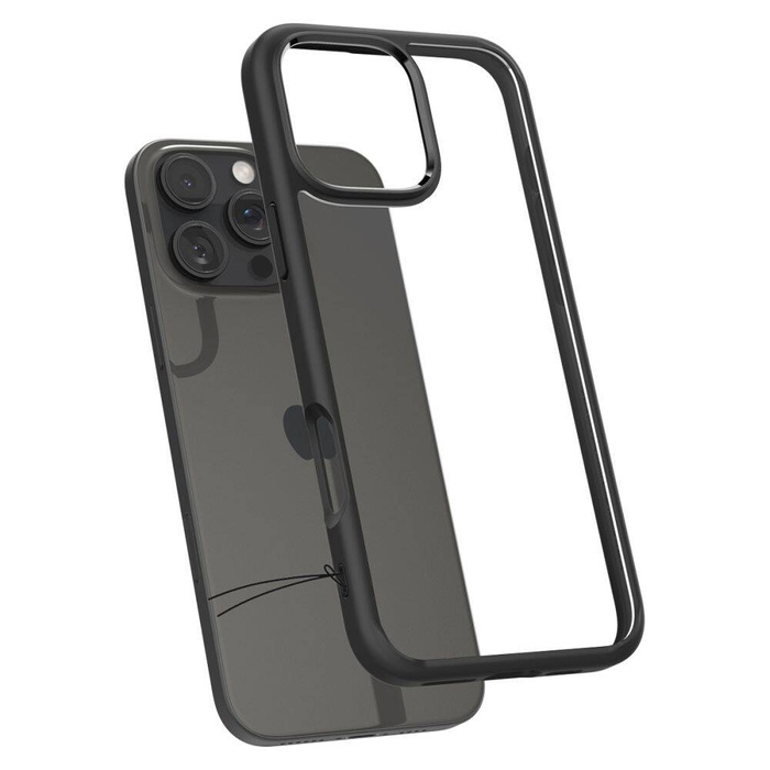 ETUI SPIGEN ULTRA HYBRID IPHONE 16 PRO MATTE BLACK