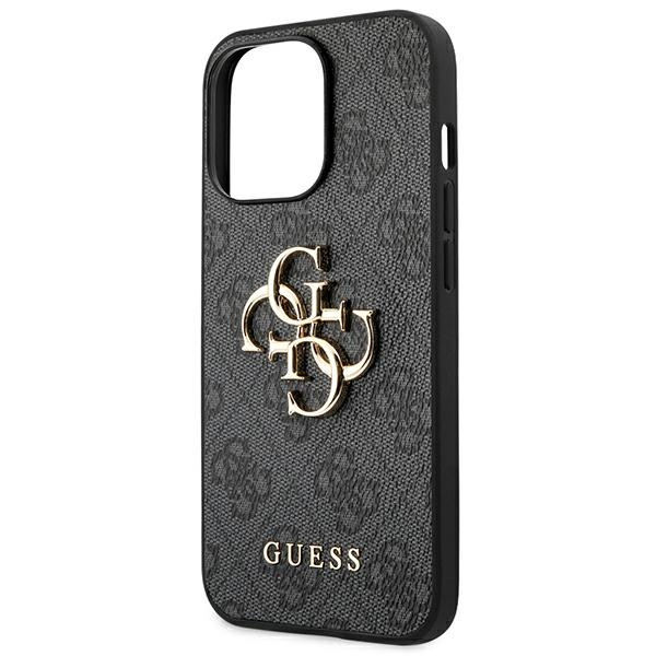Etui GUESS Apple iPhone 14 Pro 4G Big Metal Logo Szary Hardcase