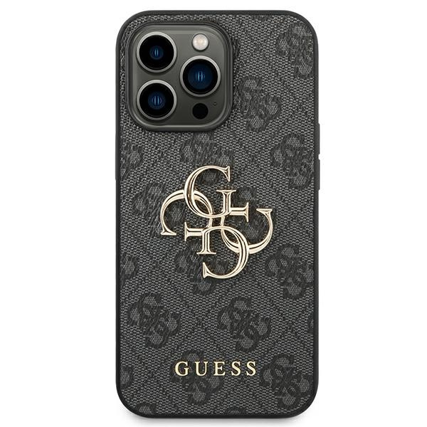 Etui GUESS Apple iPhone 14 Pro 4G Big Metal Logo Szary Hardcase
