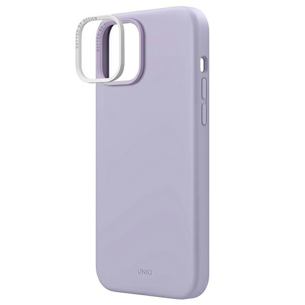 UNIQ etui Lino iPhone 14 Plus 6,7" lilak/lilac lavender