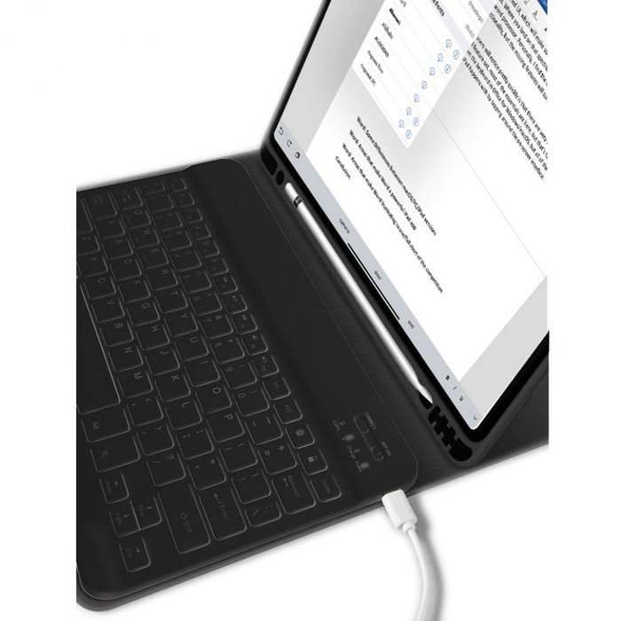 Etui Tech-protect Sc Pen + Keyboard Ipad 10.9 2022 Black Case