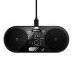 Baseus Digital LED Display podwójna ładowarka bezprzewodowa z cyfrowym wyświetlaczem 20W czarny (WXSX010101)