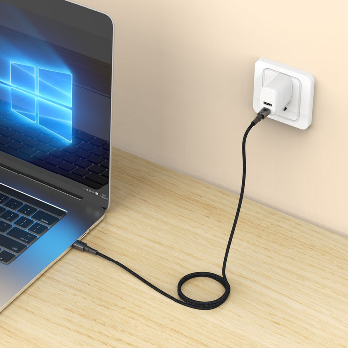 Kabel TECH-PROTECT ULTRABOOST DNA LIGHTNING CABLE PD27W/3A 25CM IRON GREY