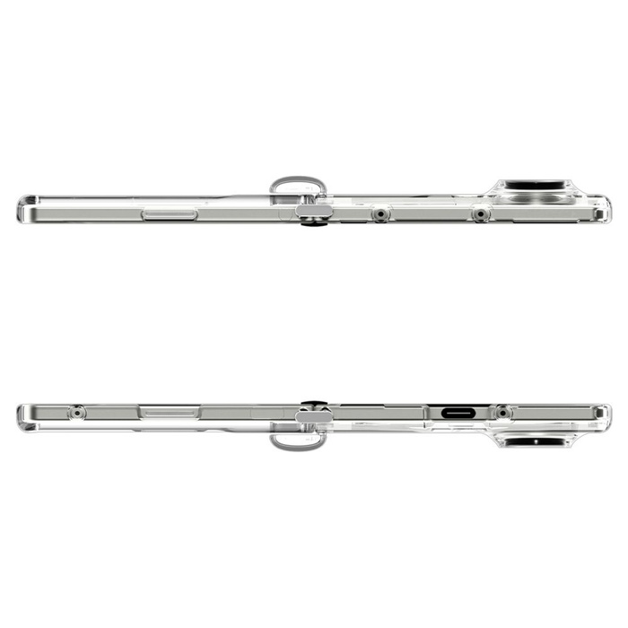 ETUI SPIGEN SAMSUNG GALAXY Z FOLD 7 ULTRA HYBRID PRO MAG MAGSAFE PRZEZROCZYSTE BIAŁE