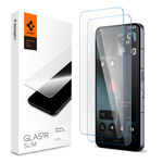SZKŁO HARTOWANE SPIGEN NOTHING PHONE 3 GLAS.TR SLIM 2-PACK CLEAR
